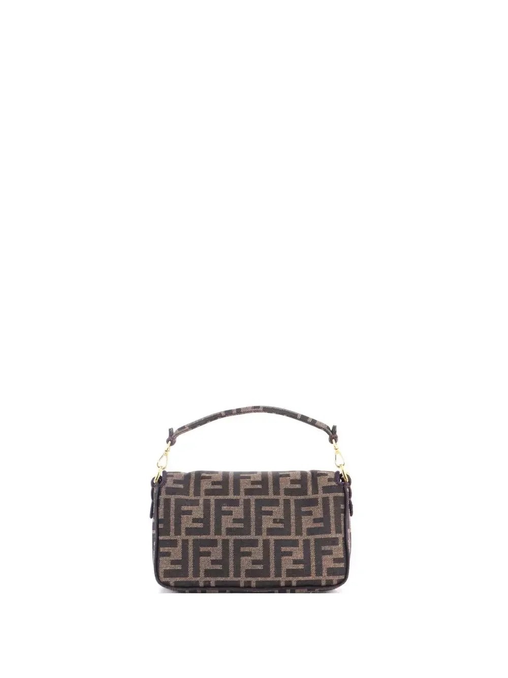 Fendi Baguette Nm Bag Zucca Canvas Mini #281289F23B - Picture 3 of 7
